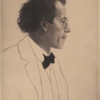 Gustav Mahler by Emil Orlik 1902