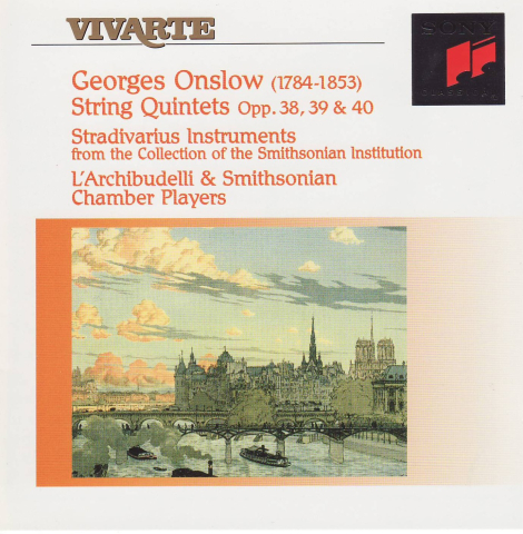 Onslow String Quartets cover